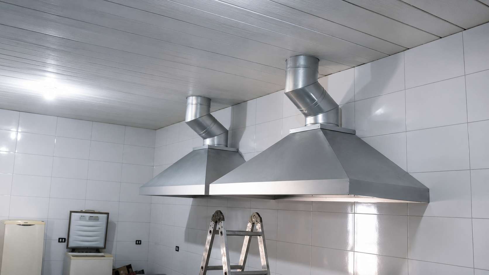 As coifas  são produzidas sob medida, e máxima eficiência na eliminação de fumaça, gordura e odores.